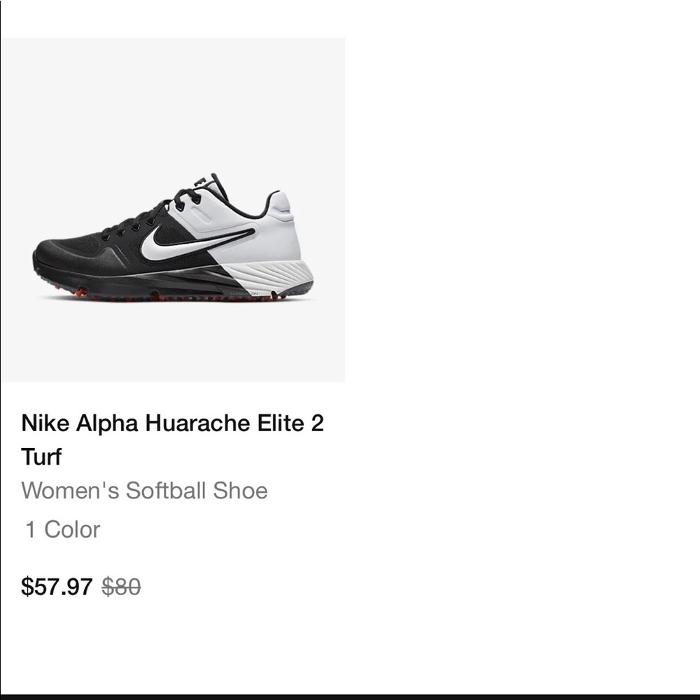 Womens brand new Nike softball shoes - Picture 2 of 7